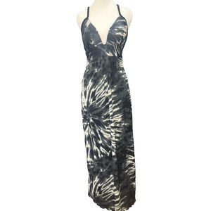 Y2K Sweet Storm Maxi Babydoll Dress Size S Tie‎ Dye Resort Cruise Vacation Beach